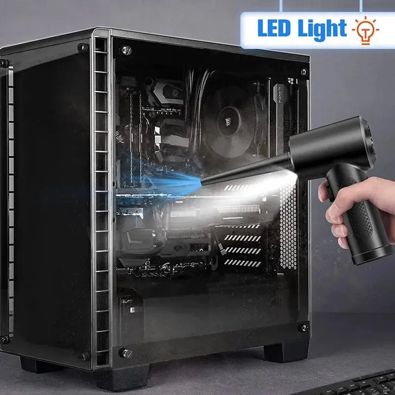 Kabelloser Elektrisch Luft Tastatur Reiniger: Tragbar, Wiederaufladbar & Leistungsstark bei 50000 Umdrehungen pro Minute Kabelloser Elektrisch Luft Tastatur Reiniger: Tragbar, Wiederaufladbar & Leistungsstark bei 50000 Umdrehungen pro Minute